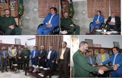 اعلام آمادگی همکاری اداره کل فرهنگ و ارشاد اسلامی جنوب کرمان با مجموعه سپاه جیرفت